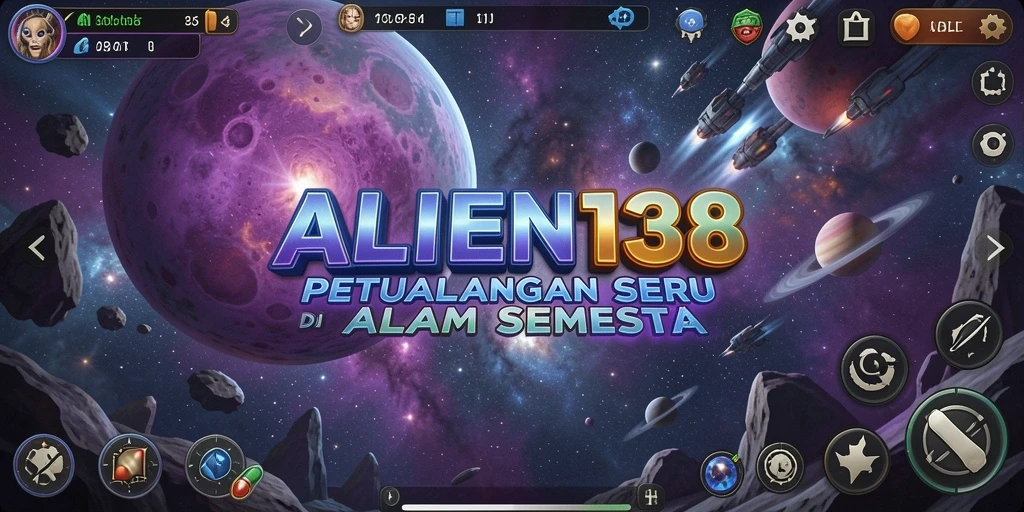 Tangkapan layar gameplay ALIEN138 yang penuh warna dan menarik.