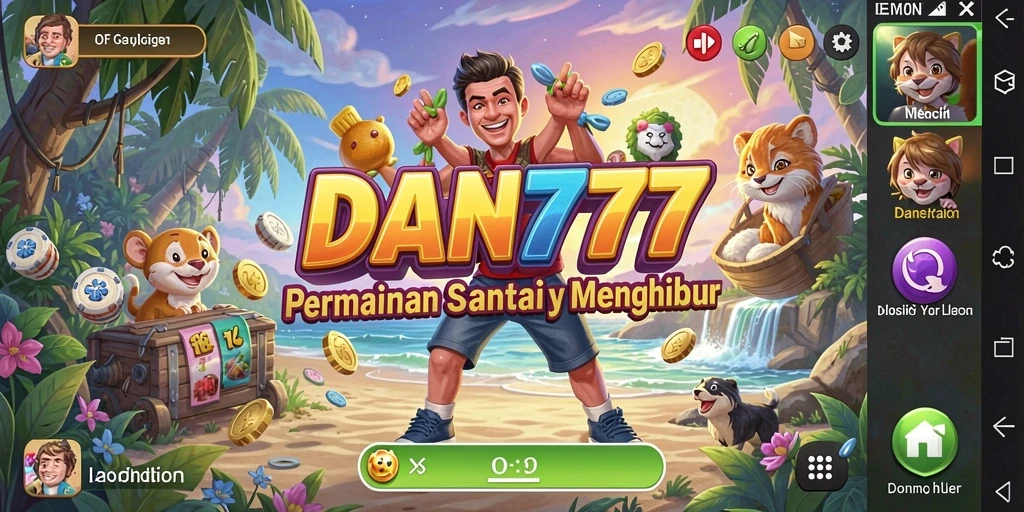 Tampilan gameplay menarik dari DAN777 untuk pengalaman santai.