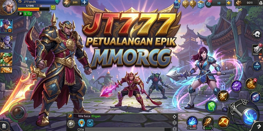 Tampilan gameplay JT777 dengan grafik menawan dan aksi seru.