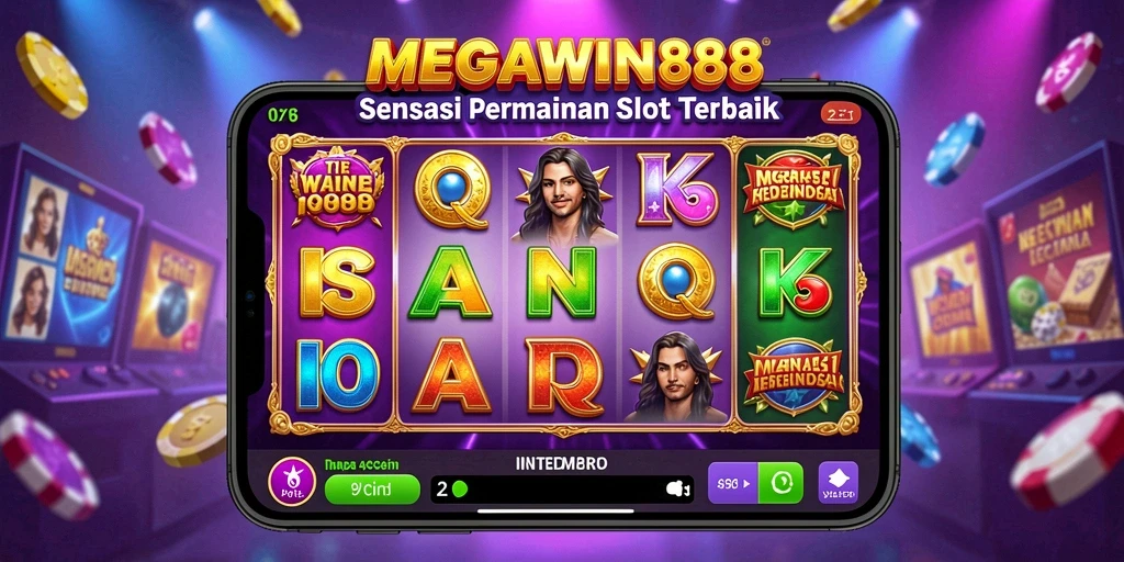 Tampilan gameplay Slot yang menarik dan mendebarkan di MEGAWIN888.