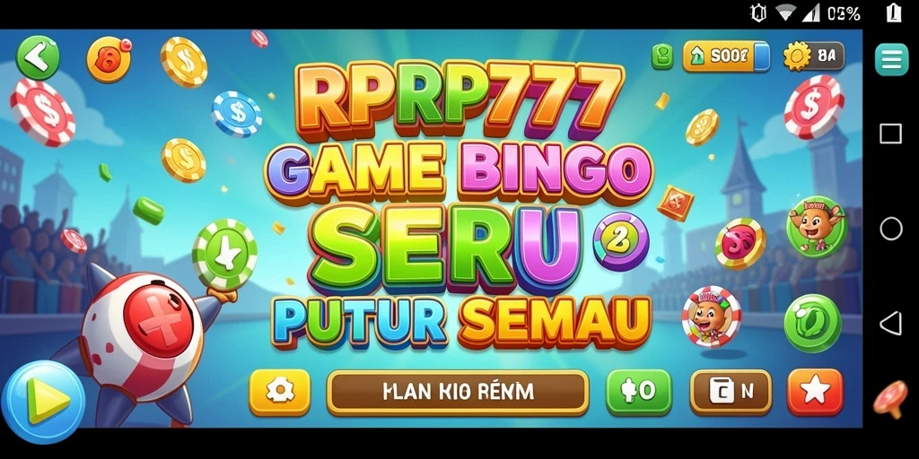 Tampilan menarik saat bermain Bingo di RPRP777.