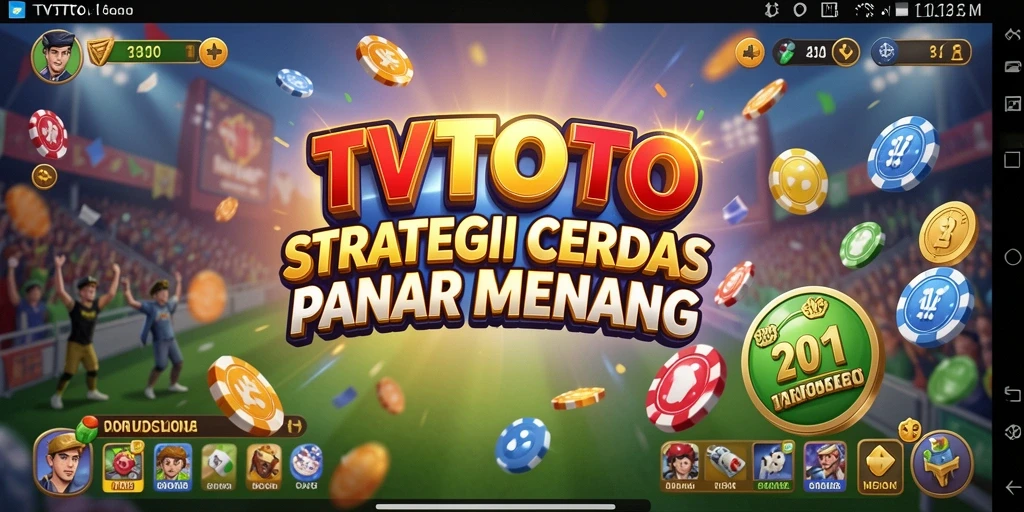 Tampilan gameplay seru dan strategi yang mendebarkan di TVTOTO.